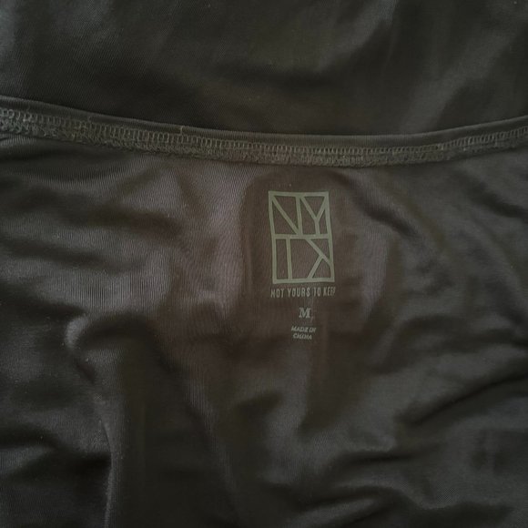 Not Yours To Keep Slinky Jersey Halter Maxi Dress Angel Gown - Picture 4 of 4